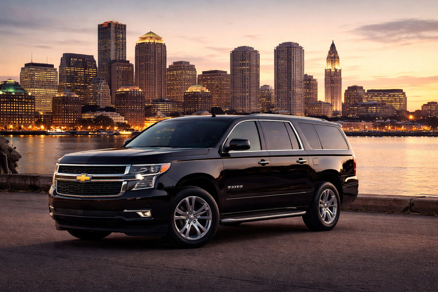 A&A Cab Corp Suburban LT chauffeur SUV